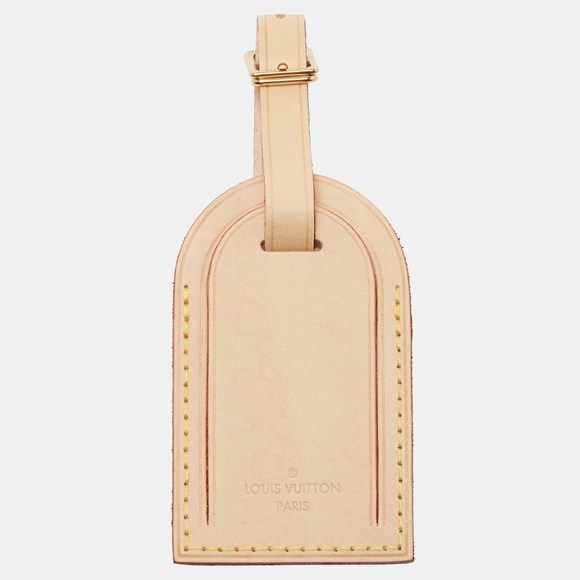 Louis Vuitton Bags Louis Vuitton Vachetta Leather Luggage Name Tag